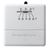 Honeywell CT30A Non-Programmable Thermostat, 50 deg F, 3.12 in W x 0.88 in D Dimensions